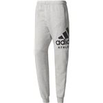 adidas(アディダス) M SPORT ID ATHLETICS ロゴ スウェットテーパードパンツ (裏起毛) DLF14 ミディアムグレイヘザー J/L