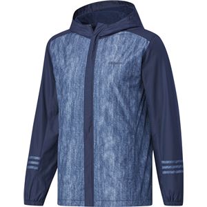 adidas(アディダス) HM デニム裏トリコット起毛ジップアップパーカー M DUP66 ナイトマリン J/L