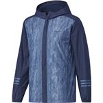 adidas(アディダス) HM デニム裏トリコット起毛ジップアップパーカー M DUP66 ナイトマリン J/L