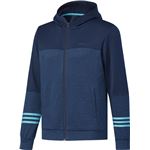 adidas(アディダス) HM 裏毛スウェットジップパーカー M DUP70 カレッジネイビー J/L