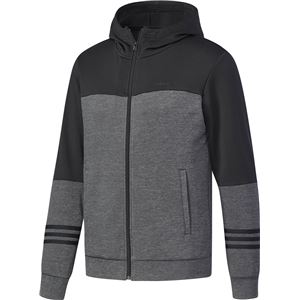 adidas(アディダス) HM 裏毛スウェットジップパーカー M DUP70 ダークグレイヘザー J/L