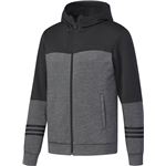 adidas(アディダス) HM 裏毛スウェットジップパーカー M DUP70 ダークグレイヘザー J/L