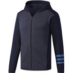 adidas(アディダス) CC ニットフリースジップアップパーカー M DUP86 レジェンドインク J/L