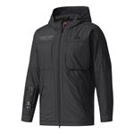 adidas(アディダス) M adidas 24/7 ウインドフルジップパーカー (裏起毛) DUQ96 ブラック J2XO
