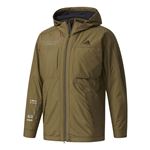 adidas(アディダス) M adidas 24/7 ウインドフルジップパーカー (裏起毛) DUQ96 トレースオリーブ J2XO