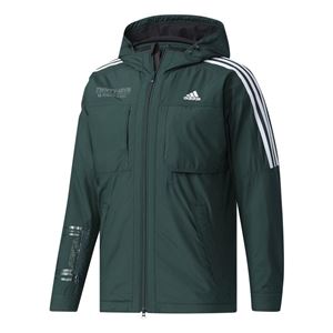 adidas(アディダス) M adidas 24/7 ウインドフルジップパーカー (裏起毛) DUQ96 グリーンナイト J/M 商品画像