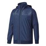 adidas(アディダス) M adidas 24/7 ウインドブレーカー ジャケット (裏起毛) DUQ97 カレッジネイビー J/L