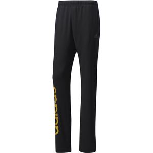 adidas(アディダス) M ESSENTIALS ビッグリニアロゴ スウェットストレートパンツ (裏毛) DUV61 ブラック J/L