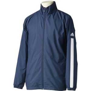 adidas(アディダス) M ESSENTIALS ベーシックウインドブレーカージャケット (裏起毛) DUV68 カレッジネイビー J/L 商品画像