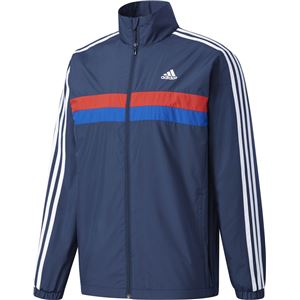 adidas(アディダス) M ESSENTIALS カントリーシリーズウインドブレーカージャケット (裏起毛) DUV74 カレッジネイビー×カレッジネイビー J/M