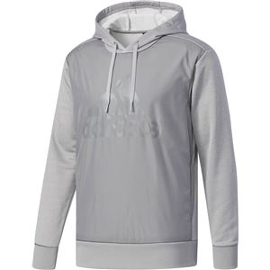 adidas(アディダス) M ESSENTIALS ハイブリッド スウェットプルオーバーパーカー DUV79 ミディアムグレイヘザー J/O