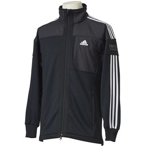 adidas(アディダス) M adidas 24/7 ハイブリッドウォームアップ ジャージジャケット ECF36 ブラック J/L