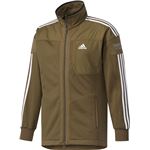 adidas(アディダス) M adidas 24/7 ハイブリッドウォームアップ ジャージジャケット ECF36 トレースオリーブ J/L