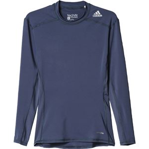 adidas(アディダス) テックフィット BASE ロングスリーブ LOZ73 オニキス J/L