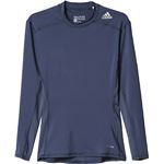 adidas(アディダス) テックフィット BASE ロングスリーブ LOZ73 オニキス J/L