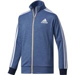 adidas(アディダス) Boys adidasDAYS' デニム風ジャージ ジャケット DJH60 カレッジネイビー×ホワイト J130