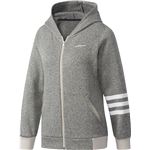 adidas(アディダス) adidas NEO CC ニットフリースジップアップパーカー W DUQ12 クリアブラウン J/L