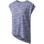 adidas(アディダス) W M4T トレーニング KNITサイド結びTシャツ DUQ33 スーパーパープル J/L