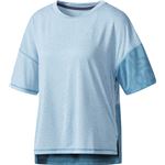 adidas(アディダス) W M4Tトレーニング KNITルーズ半袖Tシャツ DUQ46 タクティルスティール×タクティルスティール J/L