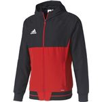 adidas（アディダス） TIRO17 プレゼンテーションジャケット BRR64 ブラック×スカーレット×ホワイト J/L