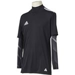 adidas（アディダス） RENGI トレーニングジャージーベースレイヤーセット DKI86 ブラック J/L