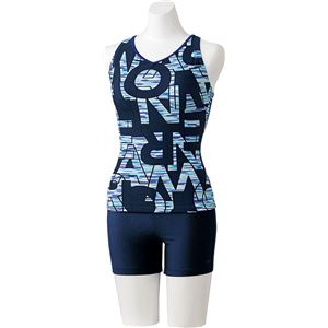 Karrimor（カリマー） Water Exercise 大きめカラースナップ付きセパレーツ（差し込みフィットパッド） FLA7735W ブルー×ネイビーN S