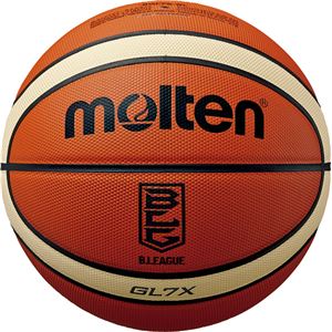 モルテン(Molten) バスケットボール7号球 GL7X Bリーグ公式試合球 BGL7XBL 商品画像