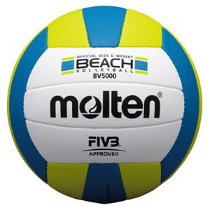 モルテン(Molten) ビーチバレーボール 5号球 白×黄×青 BV5000 商品画像