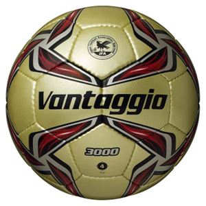 モルテン(Molten) サッカーボール4号球 ヴァンタッジオ3000 ゴールド×レッド F4V3000ZR 商品画像