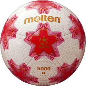 モルテン(Molten) サッカーボール5号球 皇后杯試合球 ホワイト×ピンク F5E5001 商品画像