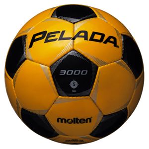 モルテン(Molten) サッカーボール5号球 ペレーダ3000 メタリックイエロー×メタリックブラック F5P3000YK 商品画像