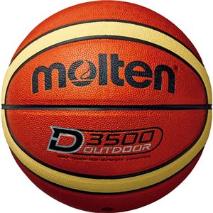 モルテン(Molten) アウトドアバスケットボール6号球(ブラウン×クリーム) B6D3500 商品画像