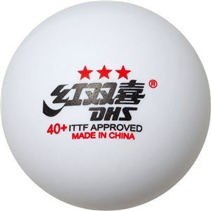 ニッタク(Nittaku) 卓球ボール国際公認球 DHS-D プラ 3スター 10個入り NB1505 商品画像