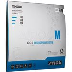 STIGA（スティガ） テンション系裏ソフトラバー AIROC M（エアロック M）ブラック 中厚