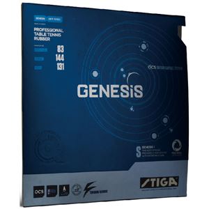 STIGA(スティガ) テンション系裏ソフトラバー GENESIS S(ジェネシス S)ブラック 厚 商品画像