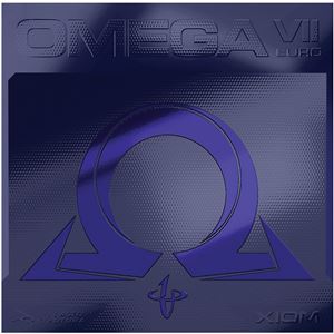 XIOM(エクシオン) 裏ソフトラバー OMEGA VII EURO(オメガVII ヨーロ) 095884 ブラック 1.8