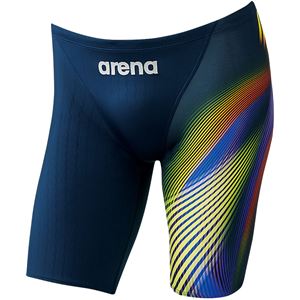 ARENA（アリーナ） X‐PYTHON2 ハーフスパッツ ARN8042M イエロー×ネイビー L