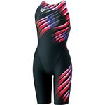 ARENA（アリーナ） AQUA RACING セーフリーバックスパッツ（着やストラップ） ARN8053W レッド×ブラック M