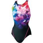 ARENA（アリーナ） AQUA RACINGセイフリーバック（着やストラップ） ARN8055W ピンク×ブラック O