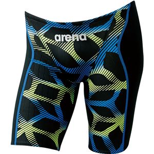 ARENA(アリーナ) X-PYTHON2 ハーフスパッツ ARN8045M ブルー×ブラック SS