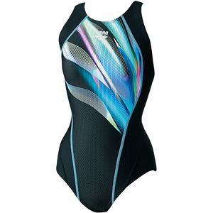 ARENA(アリーナ) AQUA RACING セイフリーバック(着やストラップ) ARN8063W ブルー×ブラック M
