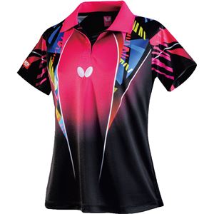 バタフライ（Butterfly） 卓球アパレル SPACIA SHIRT（スペーシア・シャツ） 45319 ピンク M