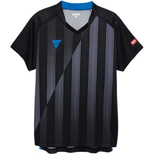 VICTAS（ヴィクタス） VICTAS V‐NGS052 ユニセックス ゲームシャツ 31467 ブラック 2XL