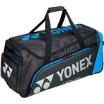 Yonex（ヨネックス）PRO SERIES キャスターバッグ（テニス3本用） ブラック／ブルー BAG1800C