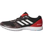 adidas（アディダス） adizero rc コアブラック×ランニングホワイト×ハイレゾレッドS18 BB7339 【22.0cm】