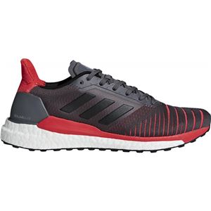 adidas（アディダス） SOLAR GLIDE M グレーファイブF17×コアブラック×ハイレゾレッドS18 CQ3176 【25.0cm】