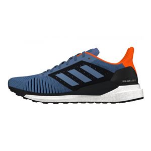 adidas（アディダス） SOLAR GLIDE ST M WIDE ロースティールS18×ロースティールS18×ハイレゾオレンジS18 D97607 【24.5cm】