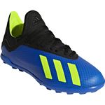 adidas（アディダス） adidas Football エックス タンゴ 18.3 TF J フットボールブルー×ソーラーイエロー×コアブラック DB2422 【21.0cm】