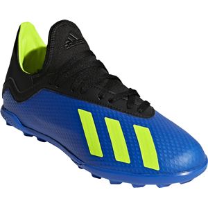 adidas（アディダス） adidas Football エックス タンゴ 18.3 TF J フットボールブルー×ソーラーイエロー×コアブラック DB2422 【22.0cm】