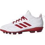 adidas（アディダス） adidas Baseball アディゼロ スピード7 POINT クリスタルホワイトS16×パワーレッド×カーボンS18 AC7179 【25.0cm】
